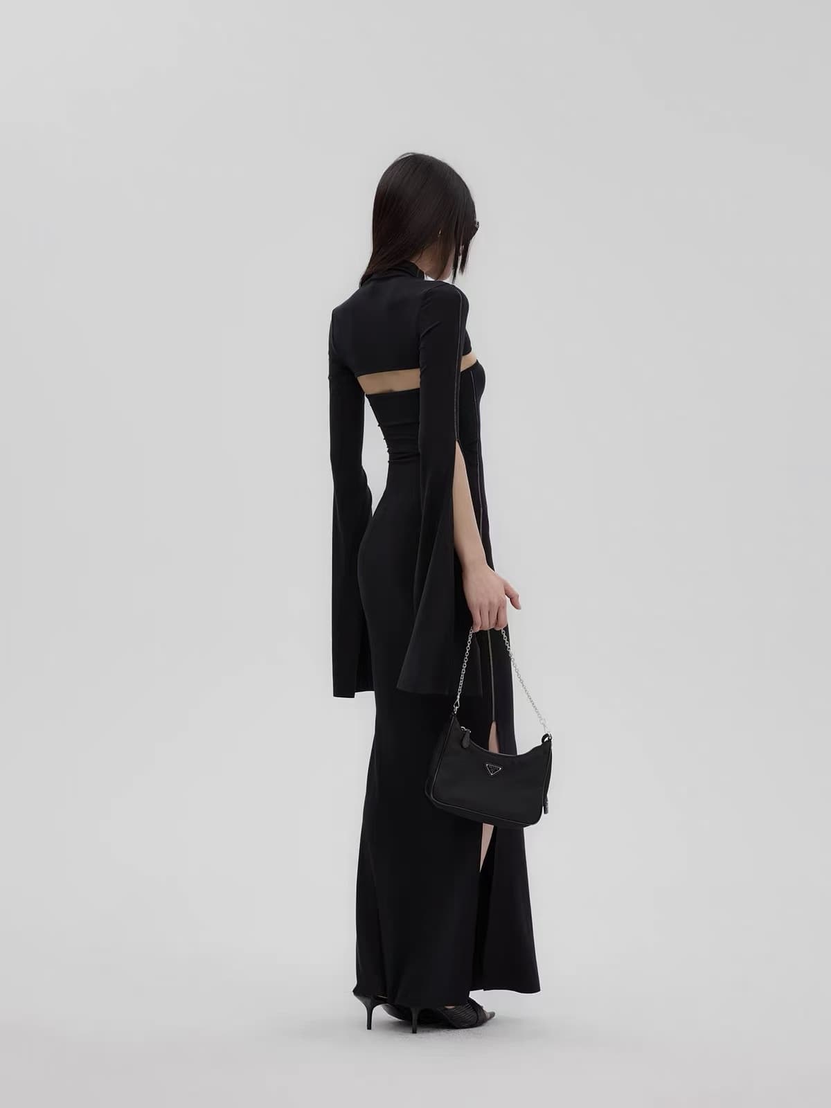 Shrug Column Gown — alternate view